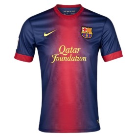 Maillot Foot Barcelone 2012-13 Retro Domicile